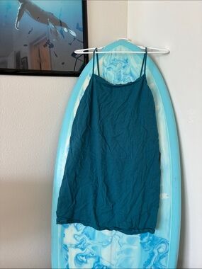 Vitamin A swim cover-up linen